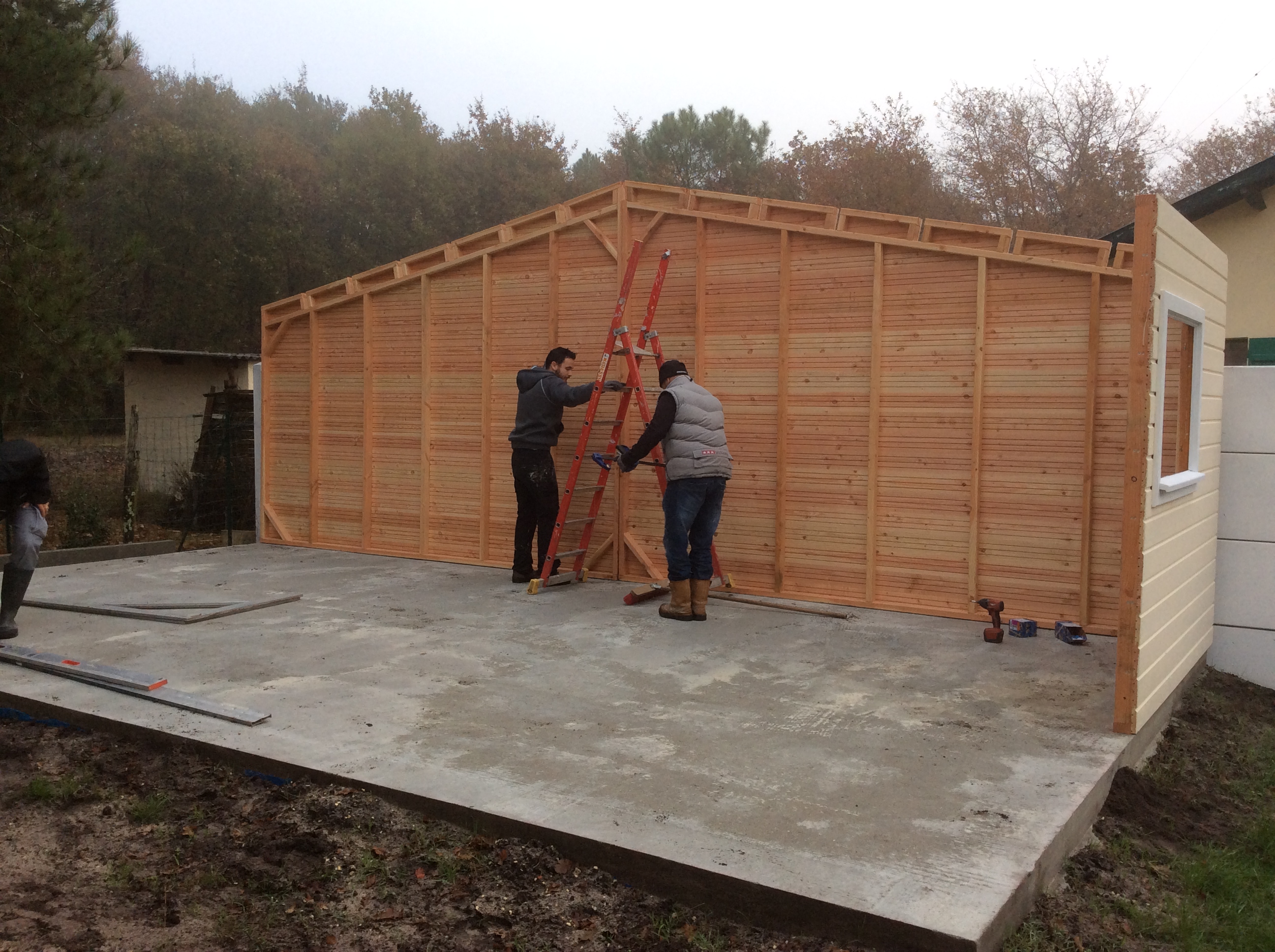 Montage ossature bois 2