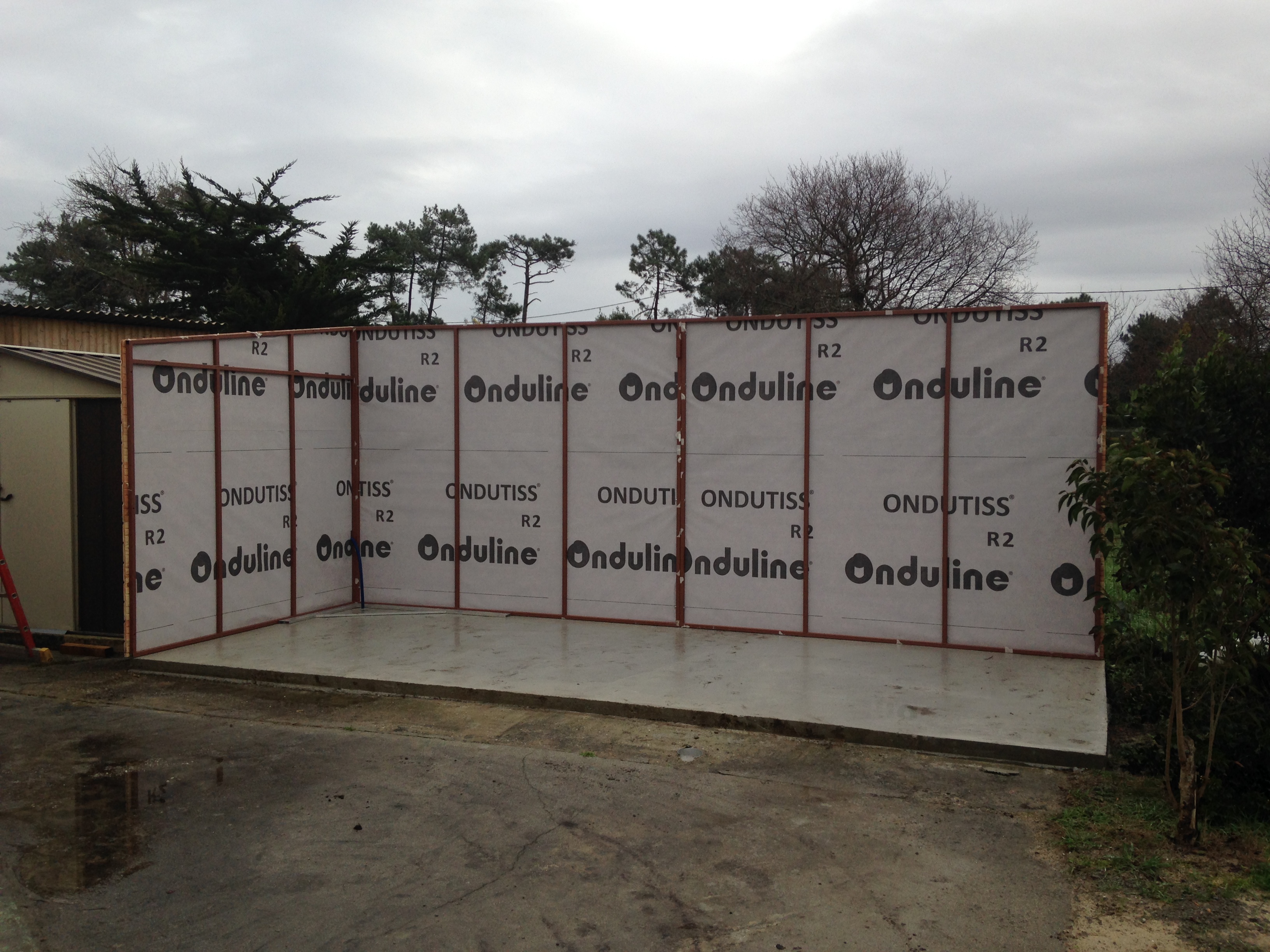 Montage ossature métallique