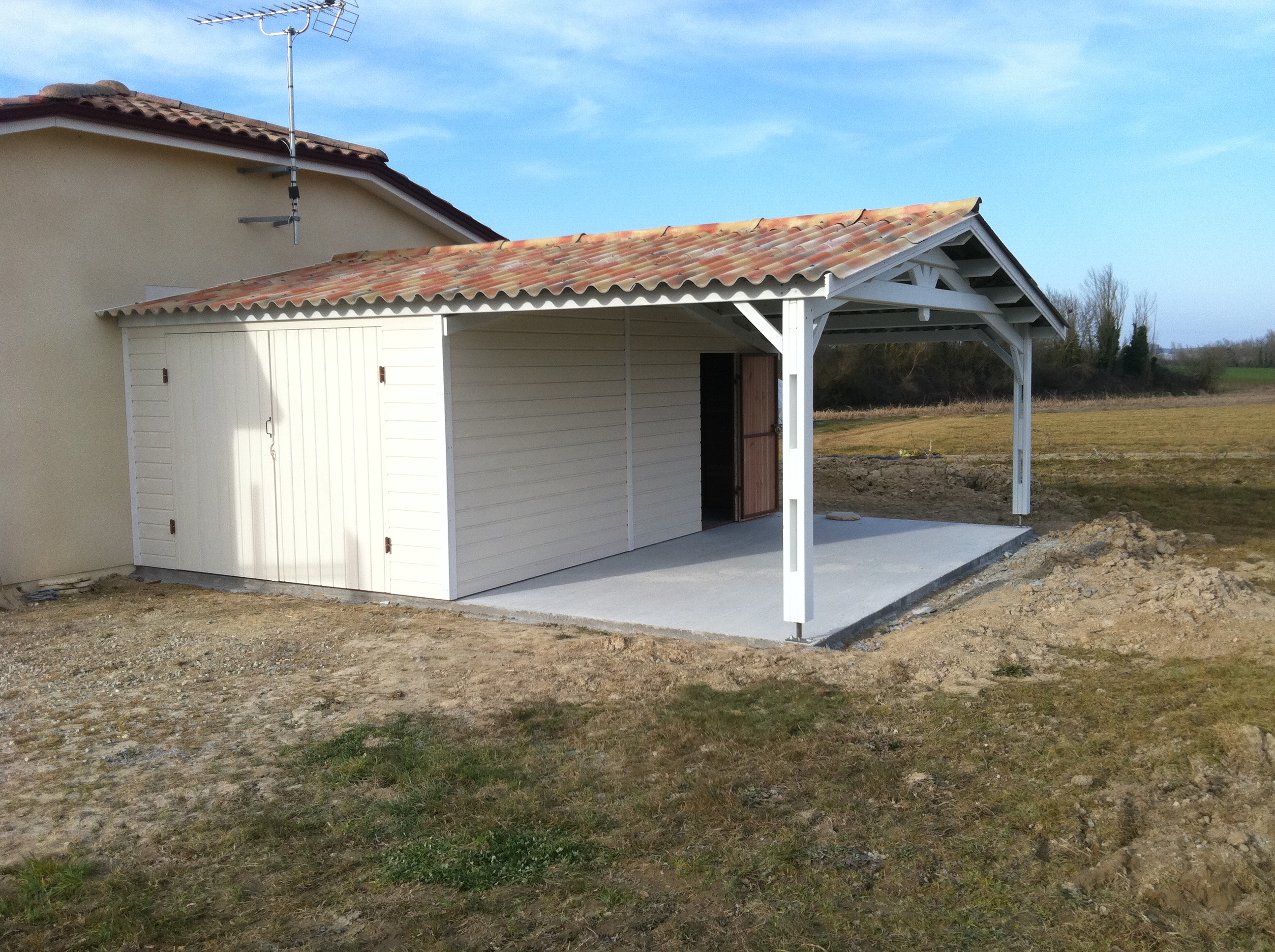 Garage pour Camping Car
