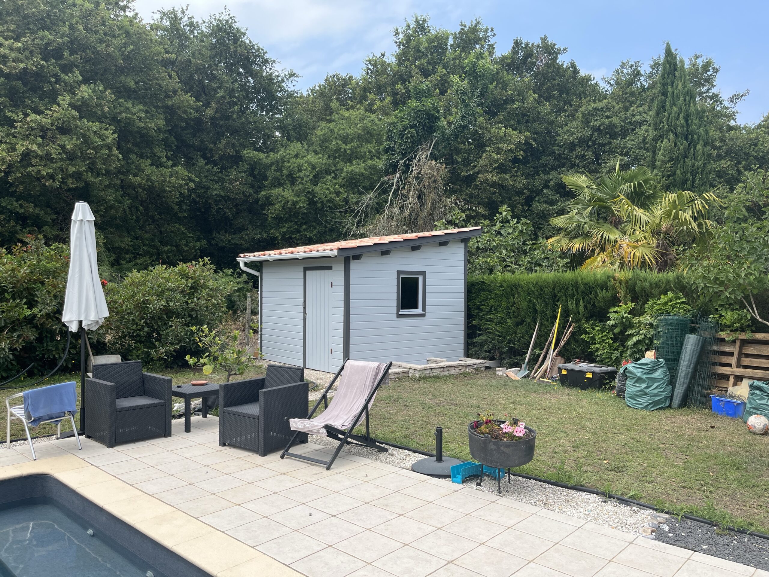 Abri de jardin 3m x 3m