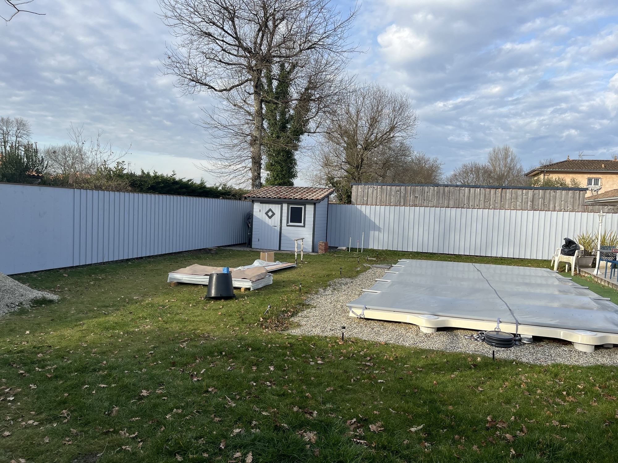 Clôture bois Douglas